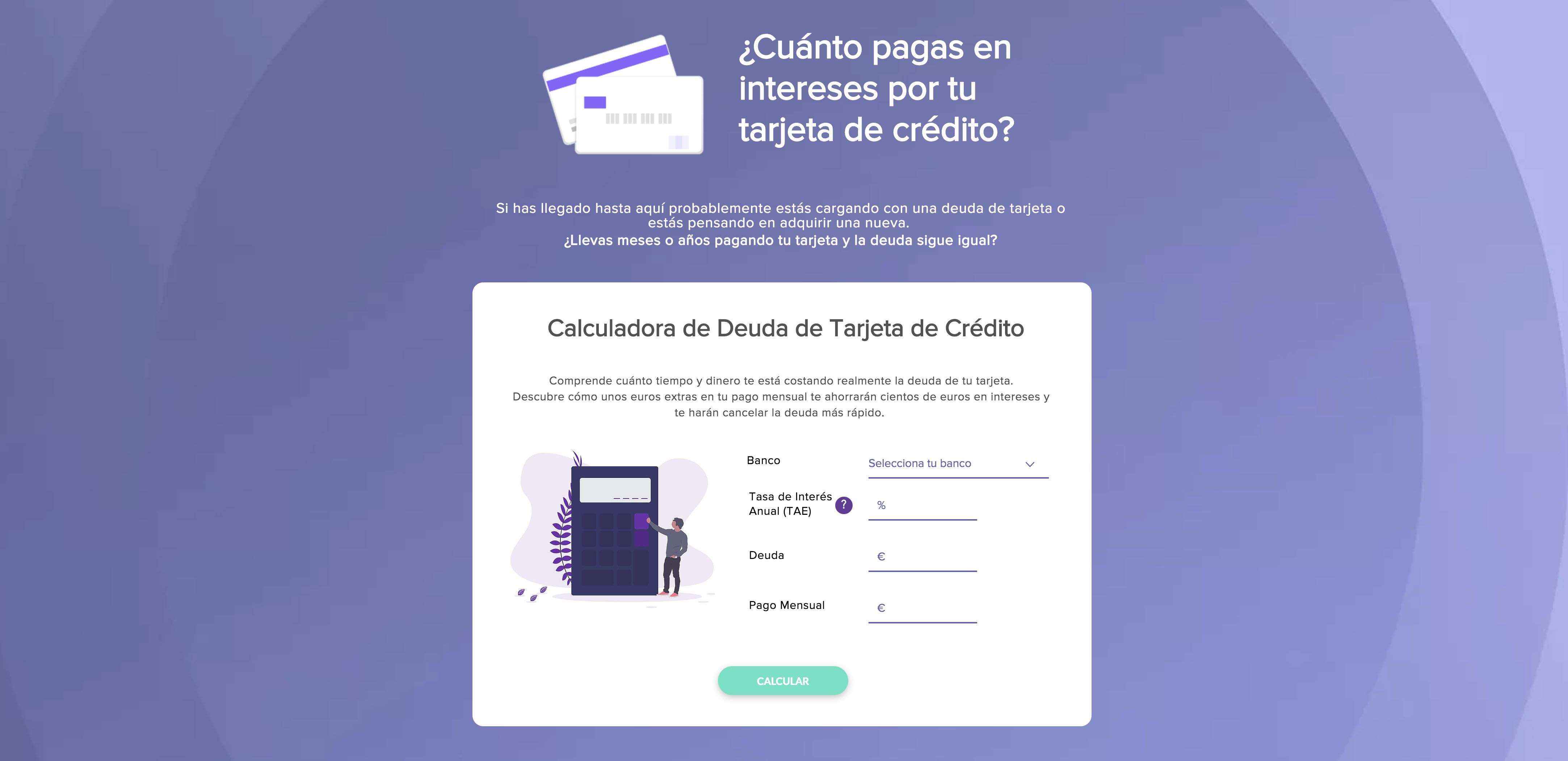 Las personas con deudas en sus tarjetas de crédito pagan de media un 60% adicional en concepto de intereses