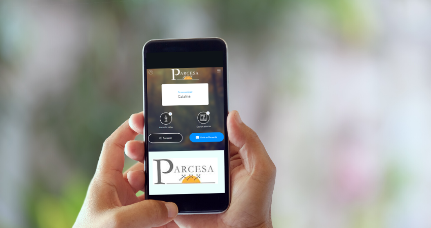 Parcesa regala a las familias un espacio virtual en el que rendir homenaje a su ser querido fallecido