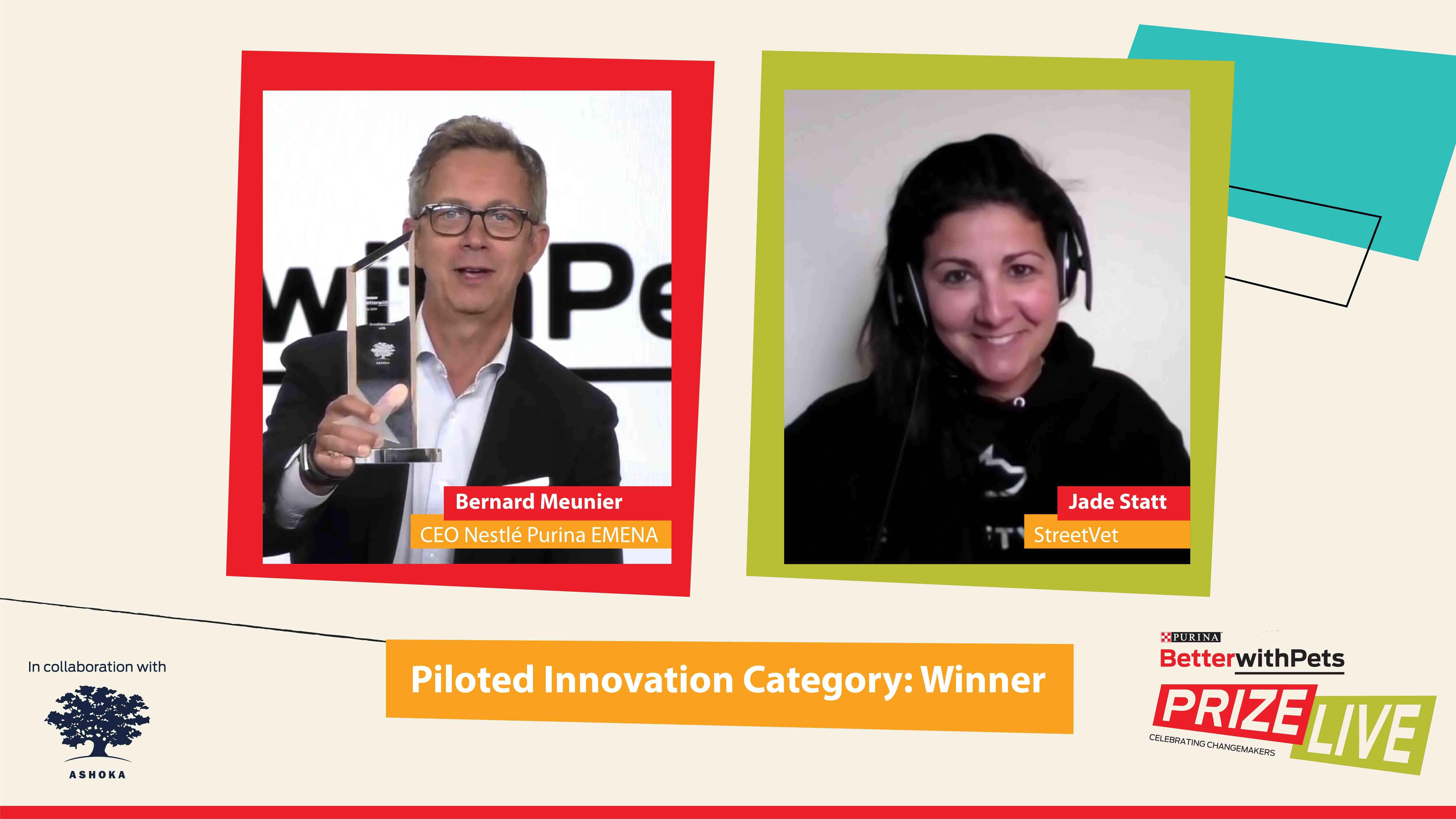 StreetVet y Homely Home, ganadores del Premio Purina BetterwithPets 2020