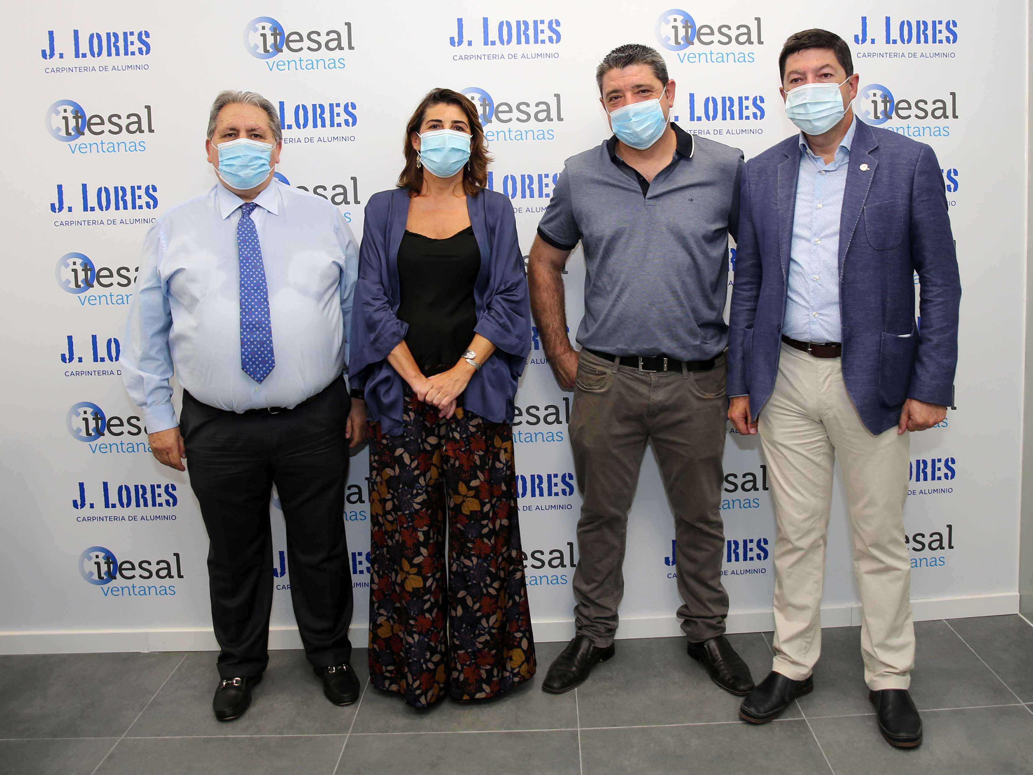 Itesal convierte la reapertura de Aluminios J. Lorés en una cita empresarial de la Arquitectura