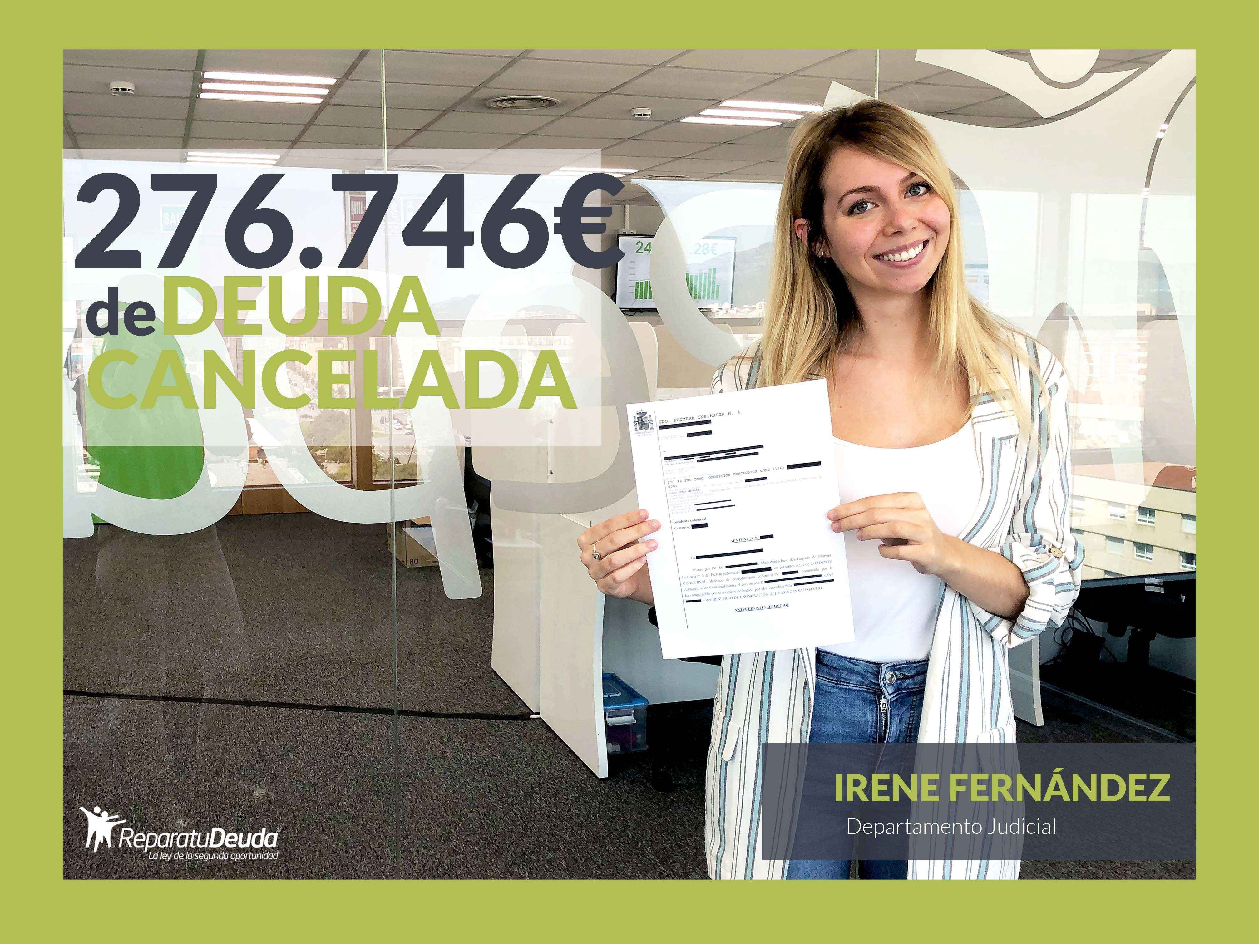 Repara tu Deuda abogados cancela en Lérida (Catalunya) 276.746 € con la Ley de la Segunda Oportunidad
