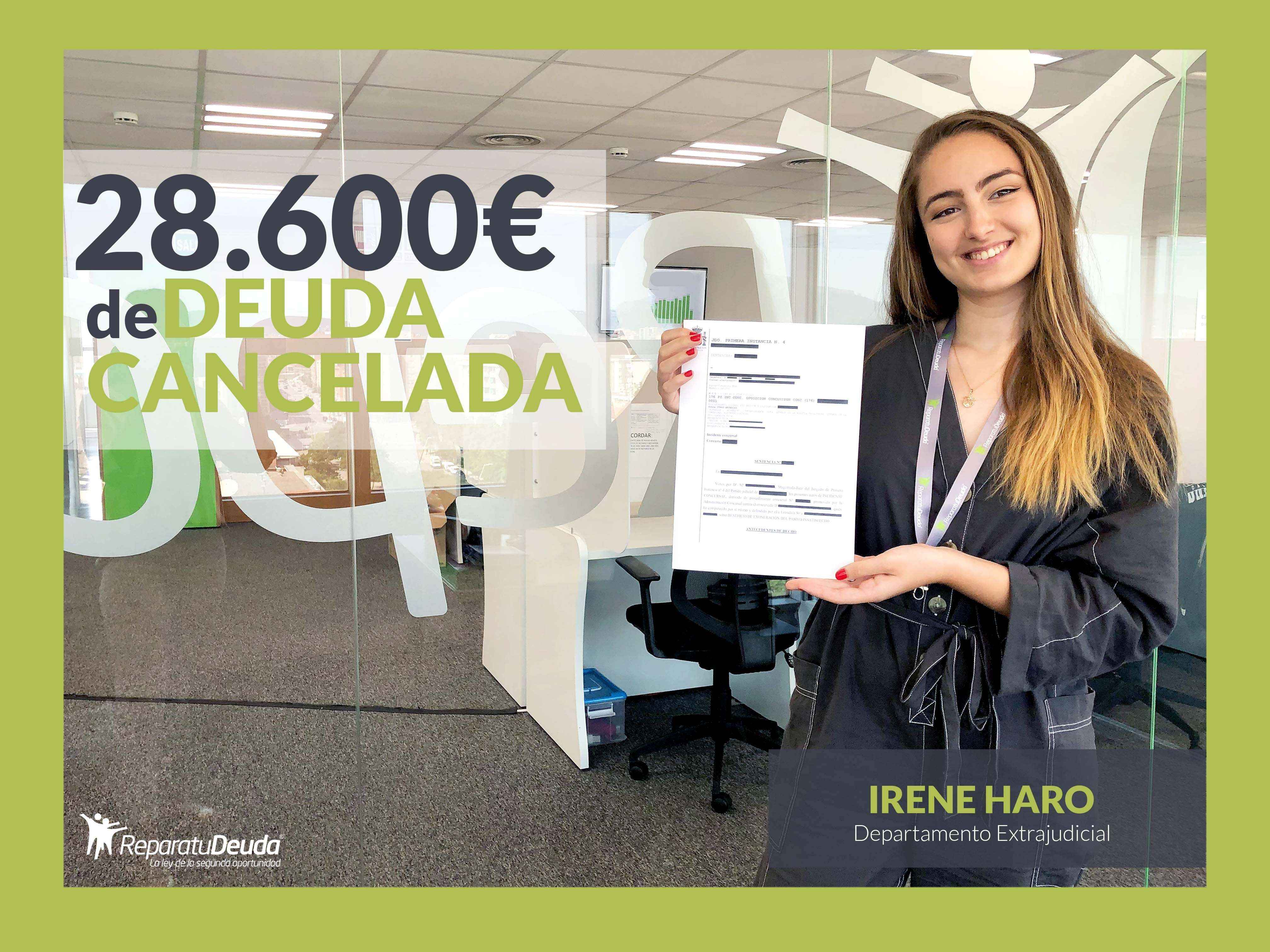 Repara tu deuda Abogados cancela 28.600 eur en Terrassa (Barcelona) con la ley de la segunda oportunidad