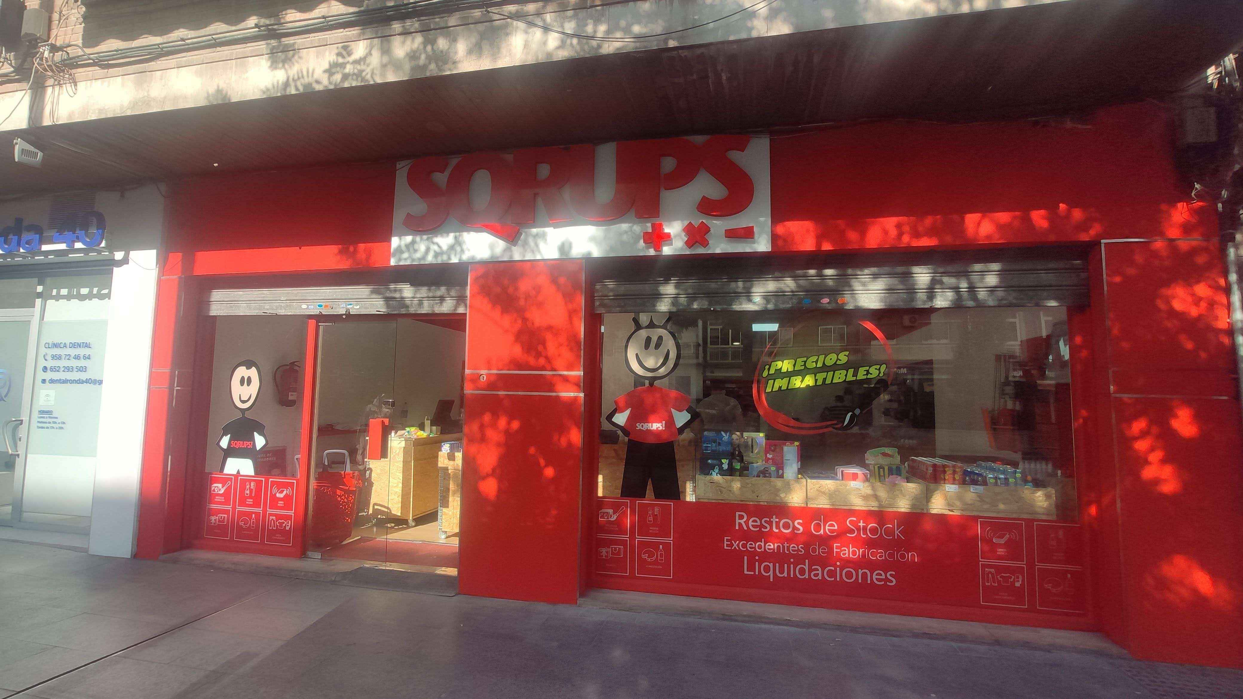 La cadena de outlets urbanos Sqrups! inaugura en Granada una nueva tienda post COVID-19
