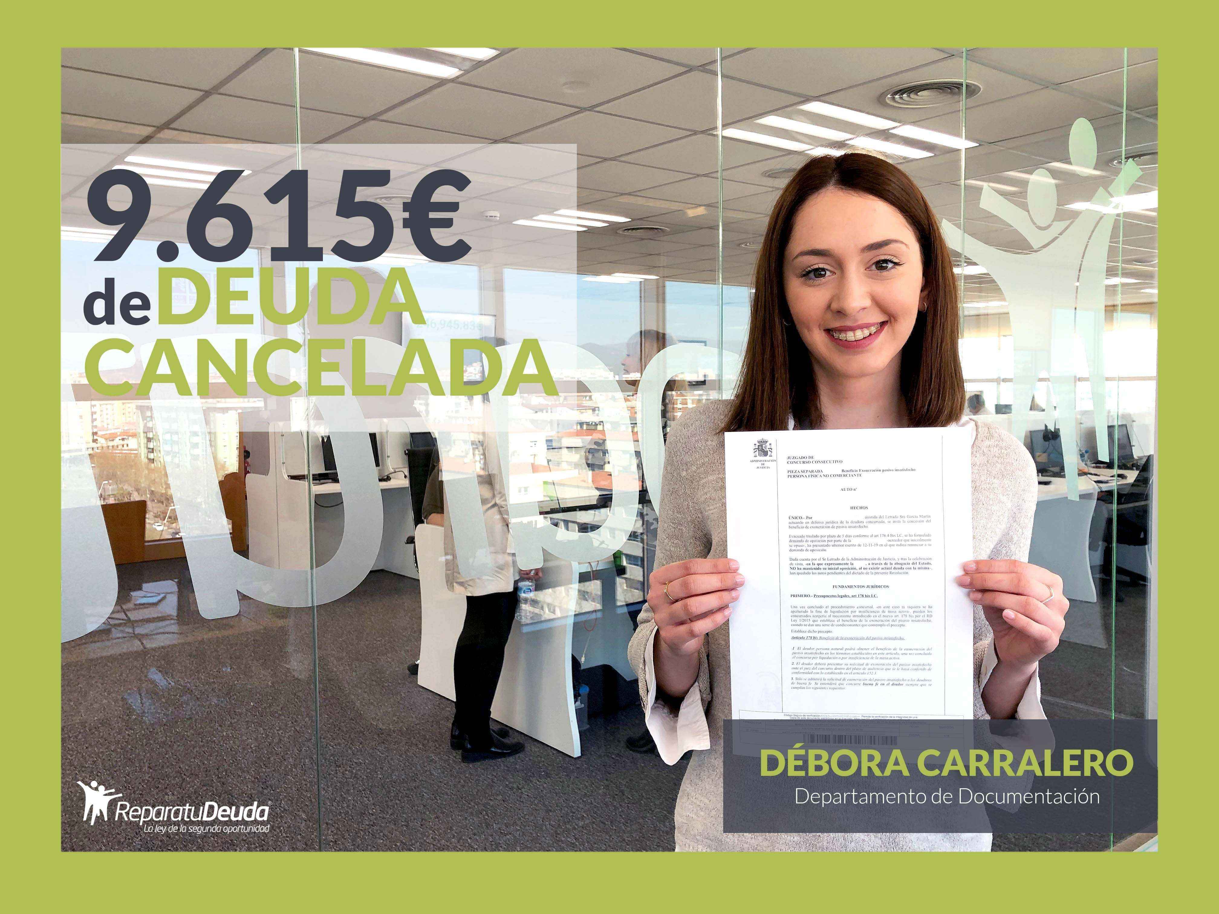 Repara tu Deuda abogados cancela 9.615 eur con 5 Bancos en Barcelona con la Ley de la Segunda Oportunidad