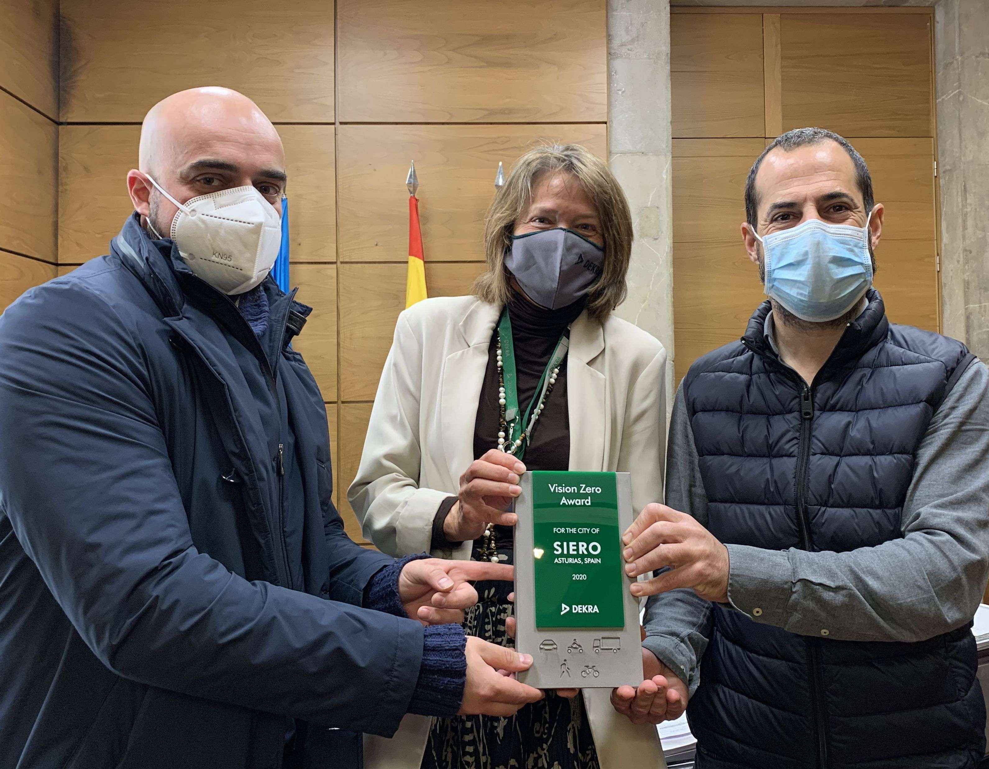 11 años sin muertes en accidentes de tráfico: premio DEKRA Visión Zero para la ciudad española de Siero