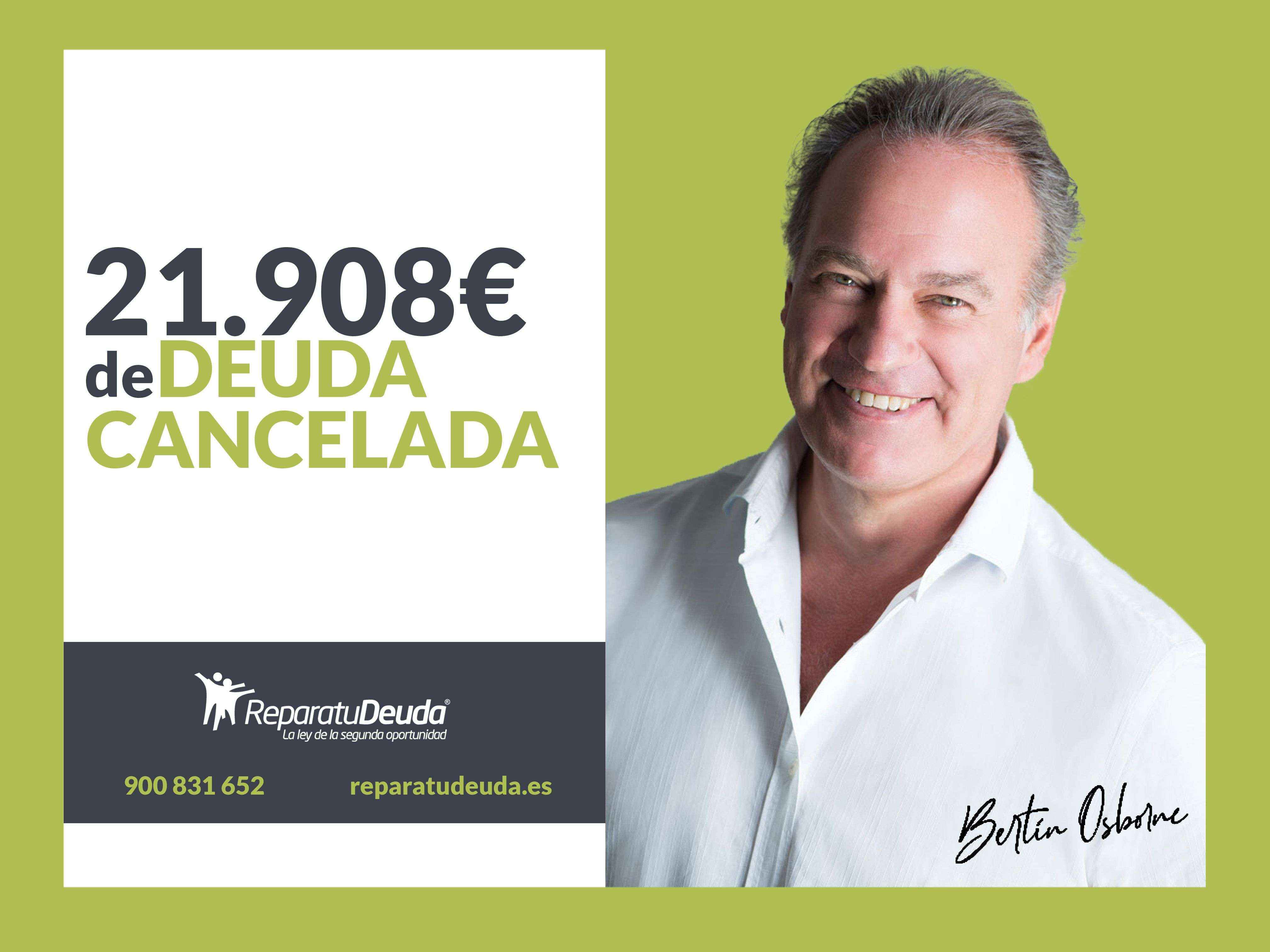 Repara tu deuda Abogados cancela 21.908 € en Murcia a una autónoma con la Ley de Segunda Oportunidad