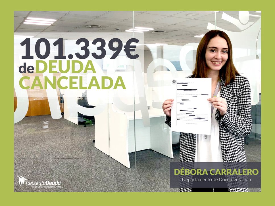 Repara tu deuda abogados cancelada 101.339 € en Alcobendas, Madrid, con la Ley de Segunda Oportunidad