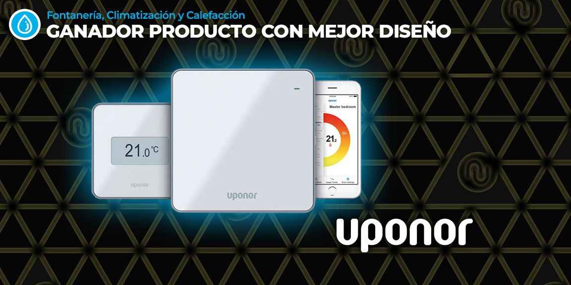 Uponor Smatrix Pulse premio al Mejor Diseño del Año por AUNA Distribución