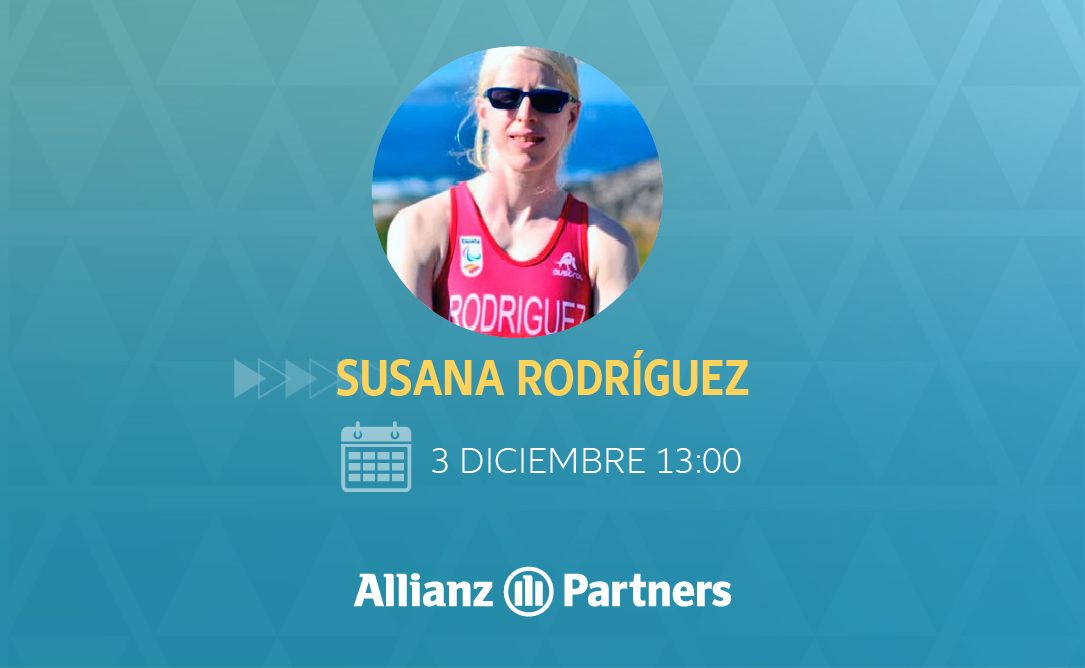 Allianz Partners celebra el Día de las Personas con Discapacidad con S. Rodríguez, triatleta paralímpica