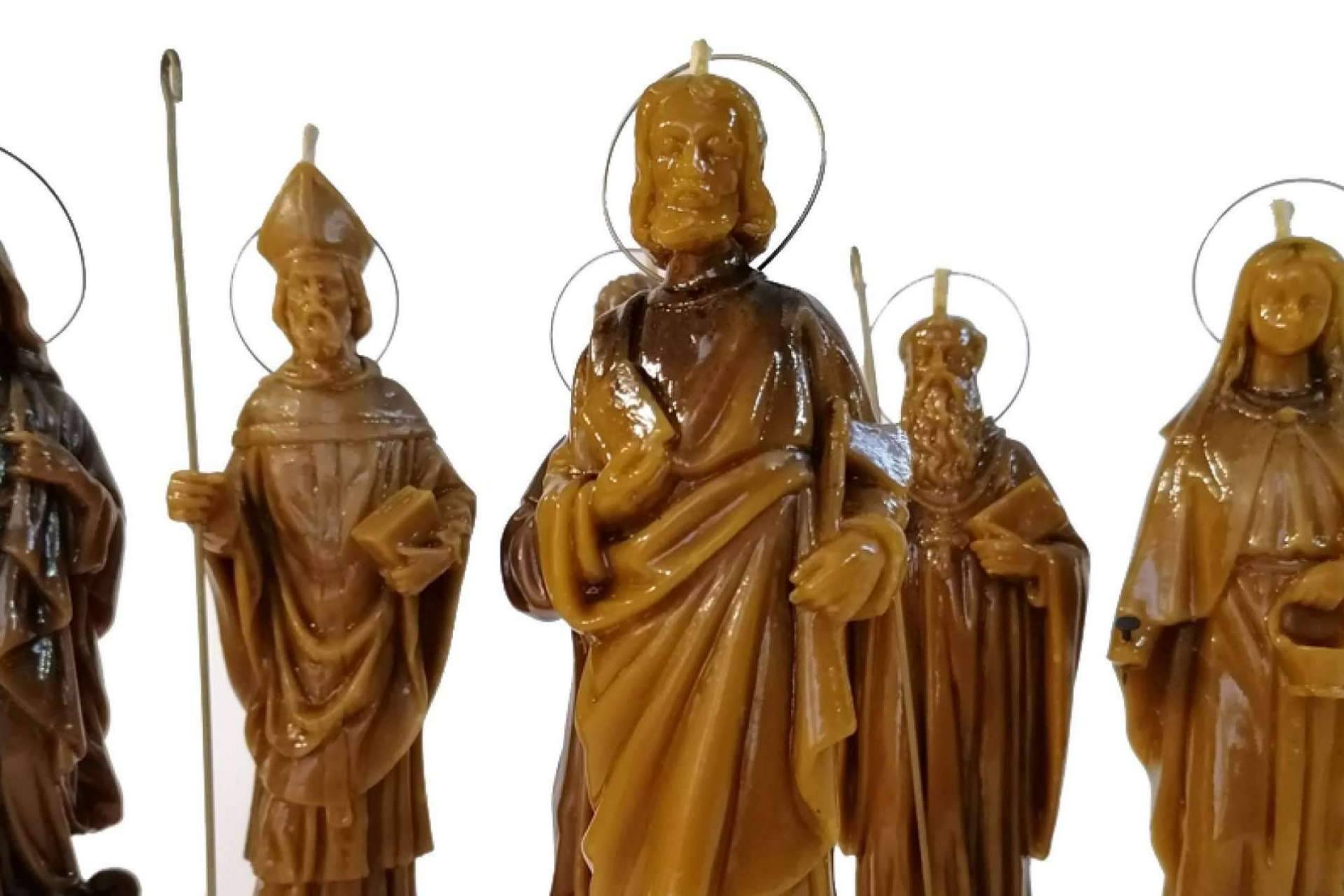 Las velas ritualizadas de San Judas Tadeo de Candle Art