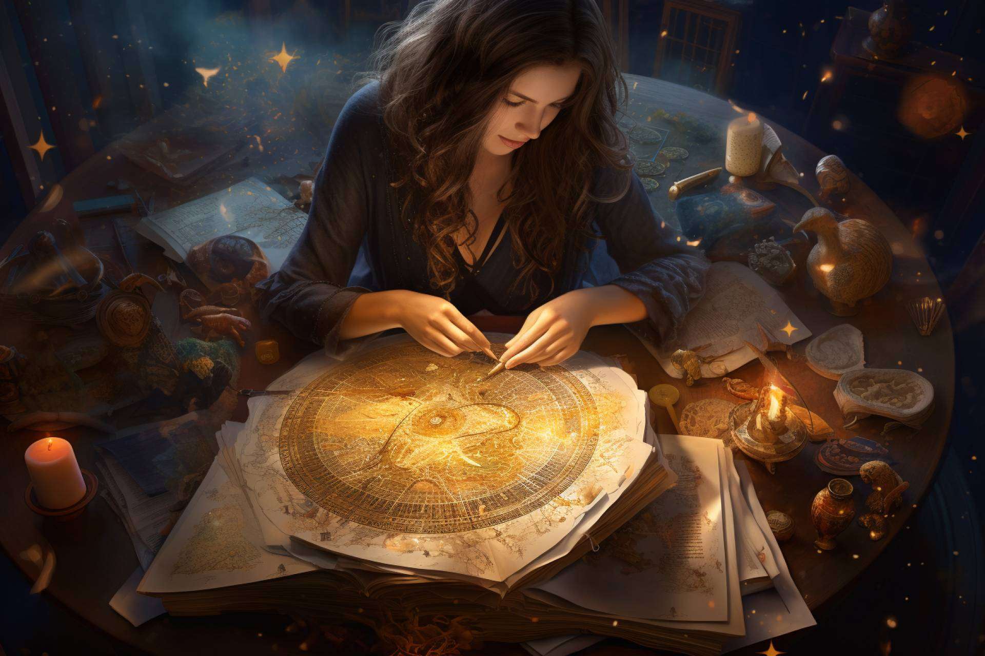 Los Arcanos hablan sobre la carta natal